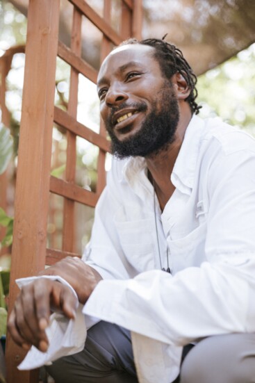 Garden Marcus focuses on mind, body and spirit through cultivating his plants