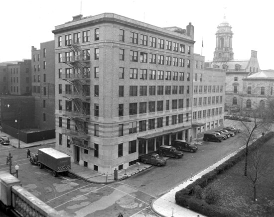 The Gannett Building in the early 1900s.