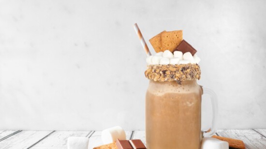 Toasted Marshmallow Campfire Cocktail