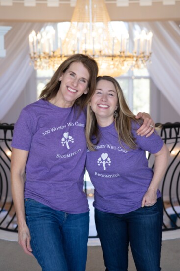 Co-chairs Kim Weber(L) and Helaine Bader(R)