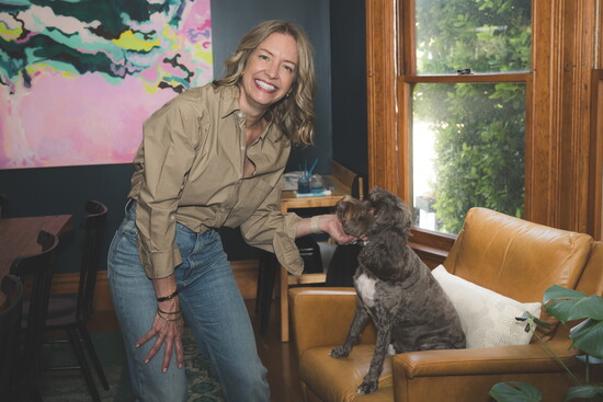Chandler with Dr. Lisa Chang