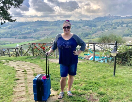 Leah in Tuscany 