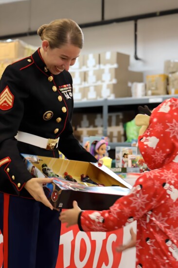 Collection boxes can be found in businesses around the community. 