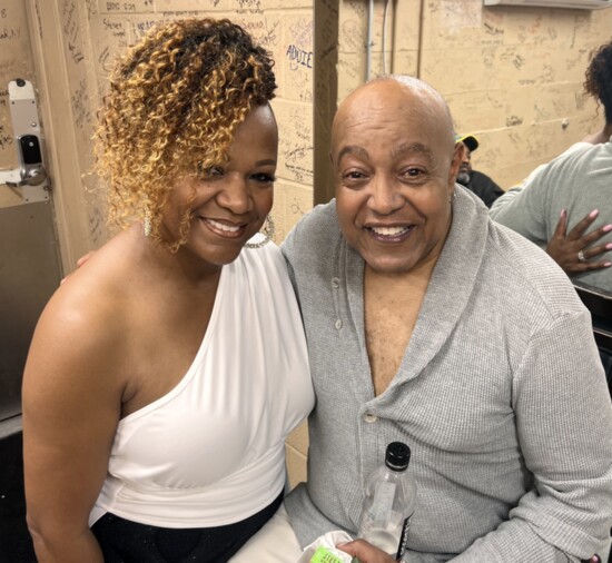 Tracy & Peabo Backstage