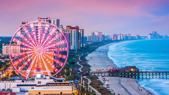 SkyWheel on The Myrtle Beach Boardwalk