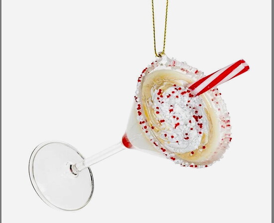 Oversized glass ornaments are the thing at Breakwater Home Fashions. 