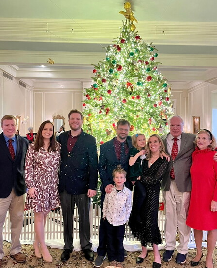 Writer Marie Robey Wood and Family