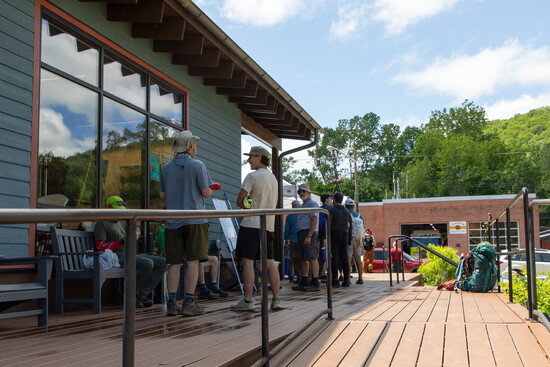 People in Damascus during Appalachian Trail Days event. Photo courtesty of Town of Damascus.