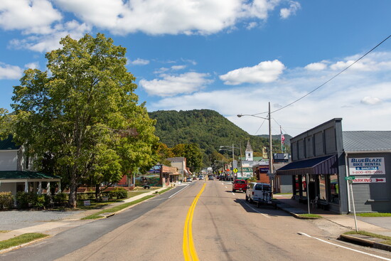 Downtown Damascus. Photo courtesy of Town of Damascus.