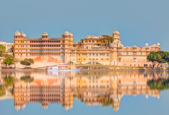 Tourism, tradition, and tranquility all meet on the waters of Pichola.