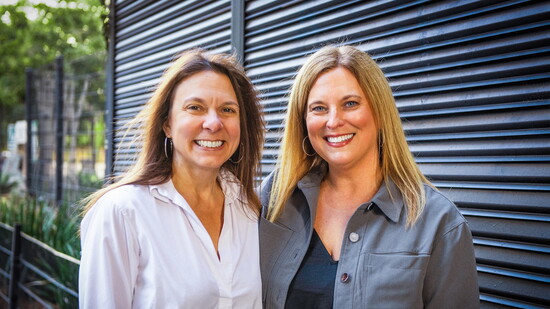 Maria DelCorso and Amie Davies of New Agenda