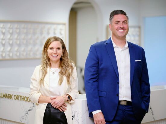 Tasha Hall, DDM, and Andrew Raber, DDS, of Hallmark Orthodontics