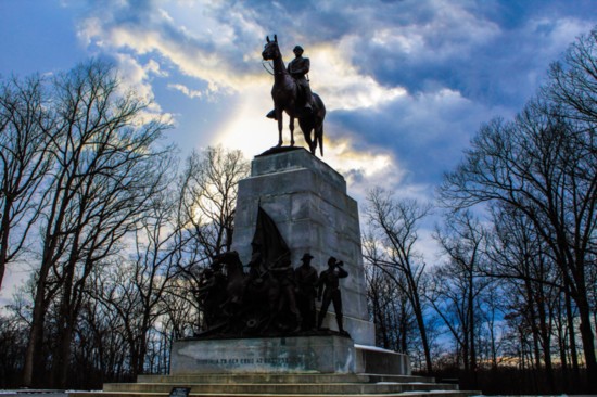 General Lee Monument in Gettysburg