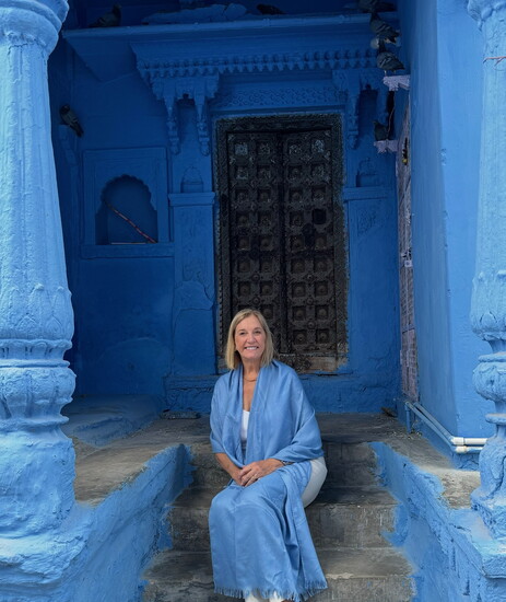 In Jodhpur, Rajasthan, India The Blue City.