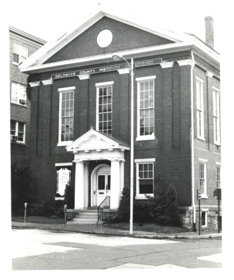 Erected in 1867 ofthe Philadelpia Dispensary already a century old