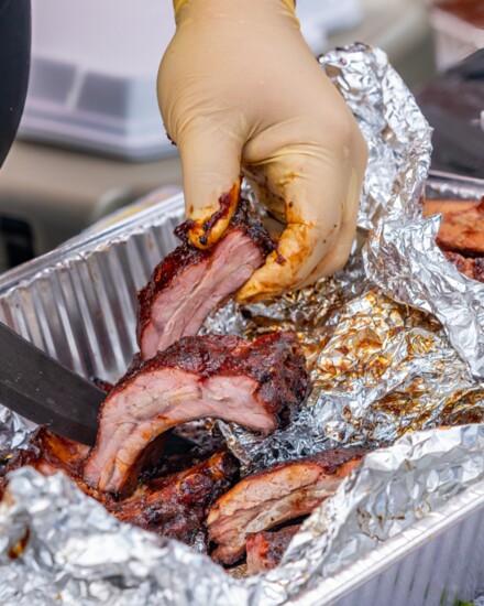 Tender ribs are popular entrees offered by many food trucks.