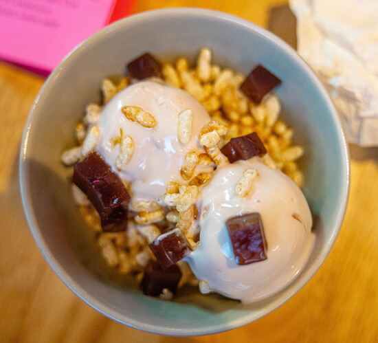 Mango Sorbet at Pretty Boy
