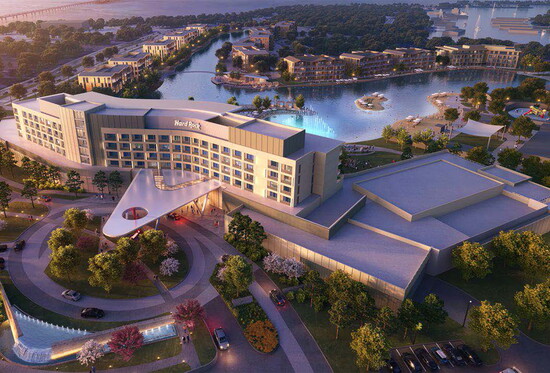 The Hard Rock Hotel and Residences at LAke Texoma coming 2026