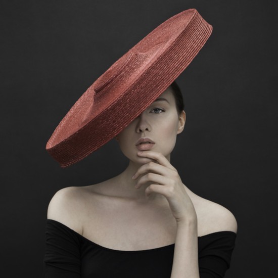 (Red hat) What Audrey Hepburn would be wearing today. Hat by Ignatius Creegan and Rod Givens, Petersburg VA