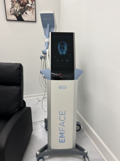 Emface has been branded a “non-surgical facelift,” without the need for needles, surgery or anesthesia.