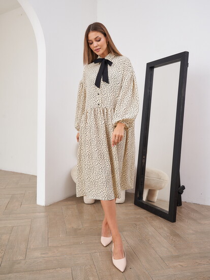 Flowy Printed Dress