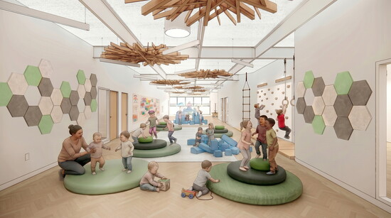 Rendering of TCS Ridgefield by KG&D Architects