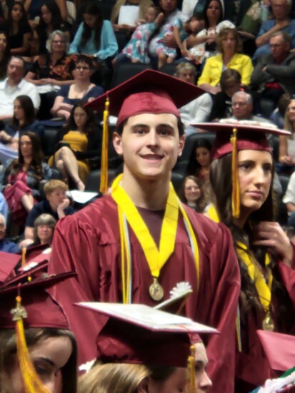 Jake at WHS graduation 