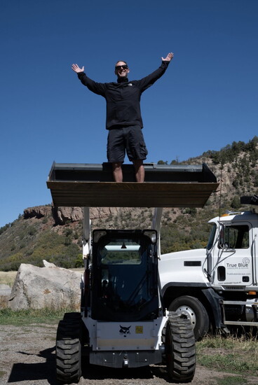 Josh Muzzy listens to the land.