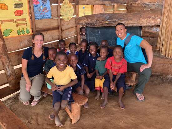 Albert and Rachel Eng of Eng Orthodontics during a trip to Africa supporting TrueToAfrica’s mission.