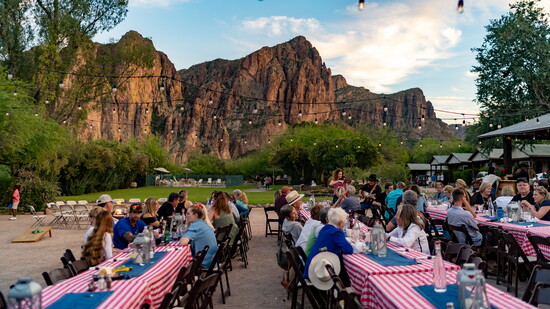 Cowboy Cookout Dinner at Saguaro Lake Guest Ranch