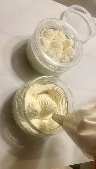 Nayhda Aispuro, teen entrepreneur, makes handcrafted body butter.