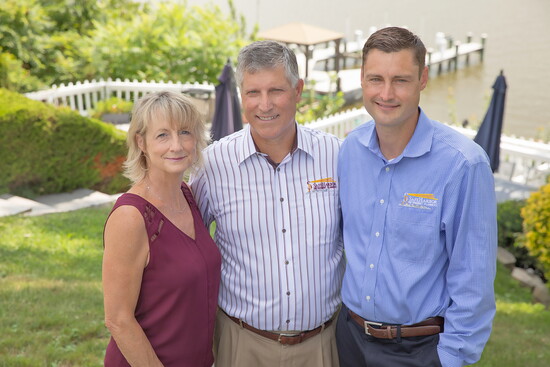 Susie, Gregory and Eric Bowser. Photo Credit: Kerry Paradis Photography