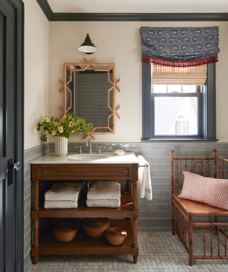 One of the home's bathrooms. 