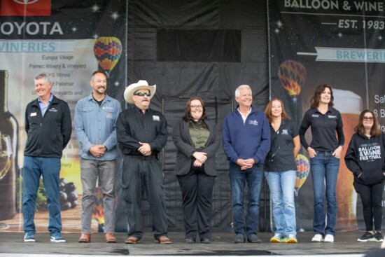 The festival drew a large crowd, from notable locals to faraway visitors. 