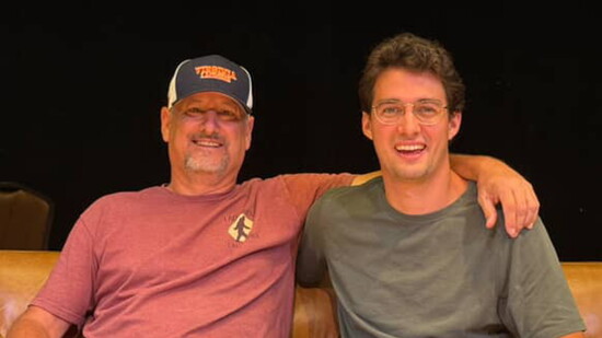 Richard and W.H. Chizmar. Photo courtesy of Richard Chizmar.