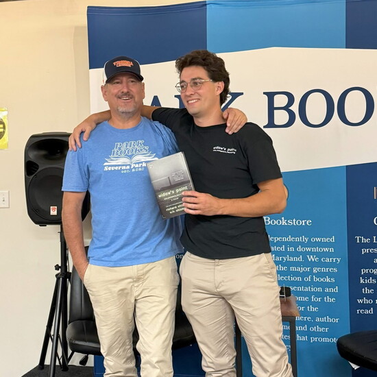 Richard and W.H. Chizmar. Photo courtesy of Richard Chizmar.