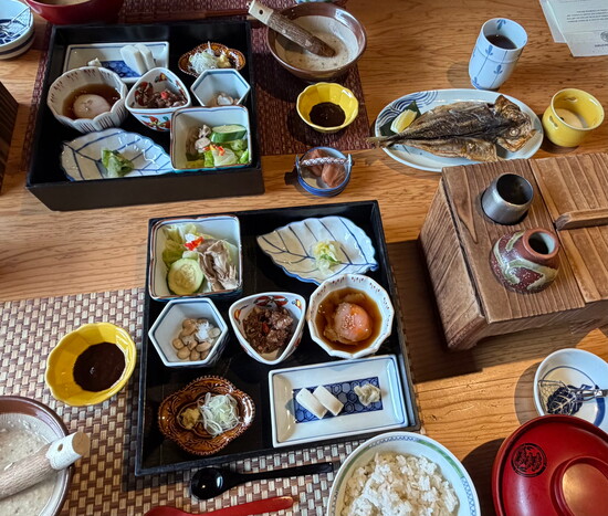 Ryokan Breakfast: Matsuzakaya Honten Hakone