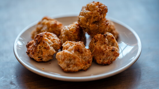 Karma’s Sausage Balls are the best way to start your morning.