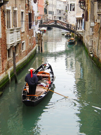 "Delightfully lost" in Venice (Photo credit: Anna Gsanger)