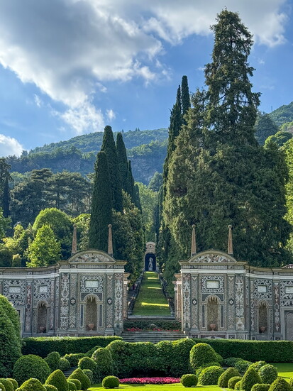 A walk through the aristocratic gardens of the Villa d’Este resort on Lake Como