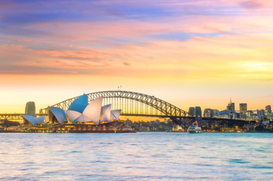 Sydney Opera House and Sydney Harbor Bridge