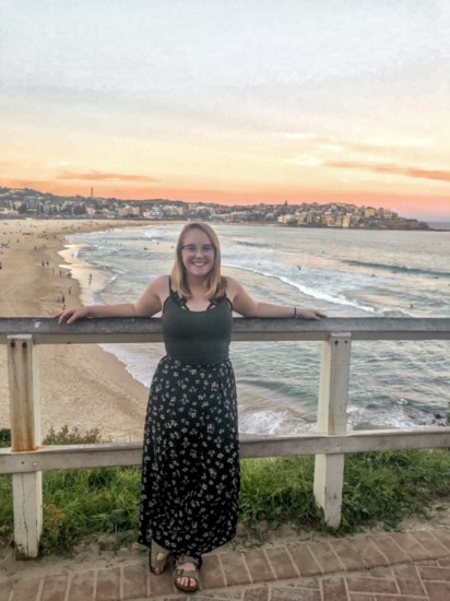 Sunset on Bondi Beach