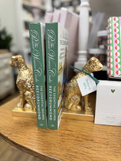 From these striking bookends for your cookbooks, to stationery, journals, and books, Tumbleweeds and Notions has a great selection for spring.