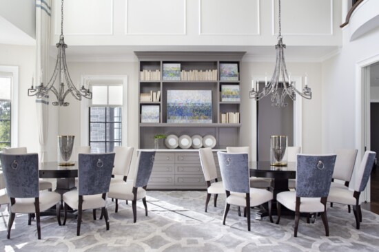 Design showcased here:  Interiors by Donna Hoffman