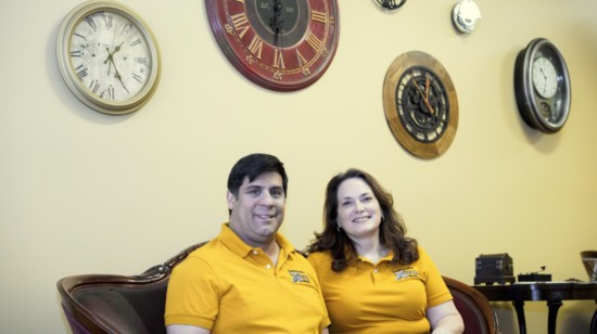 Owners Kimberly Lucci and Patrick Scaglione
