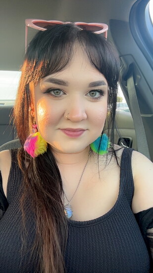 Megan Crocker, winning artist. 