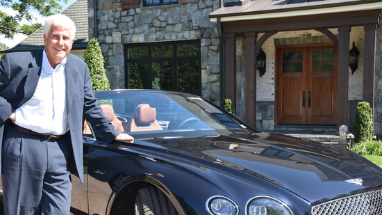 Casey and his car