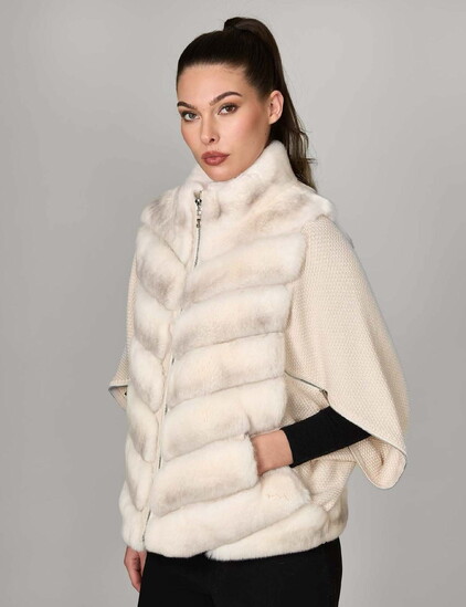 A touch of fur elevates to most streamlined of looks to the next level.