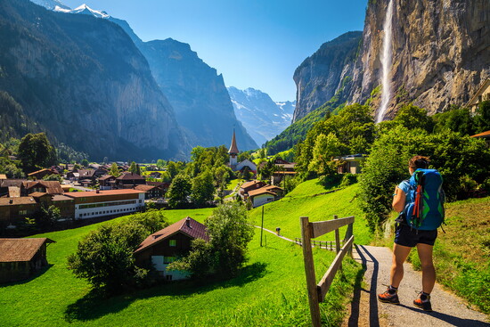 Hiking in the Alps