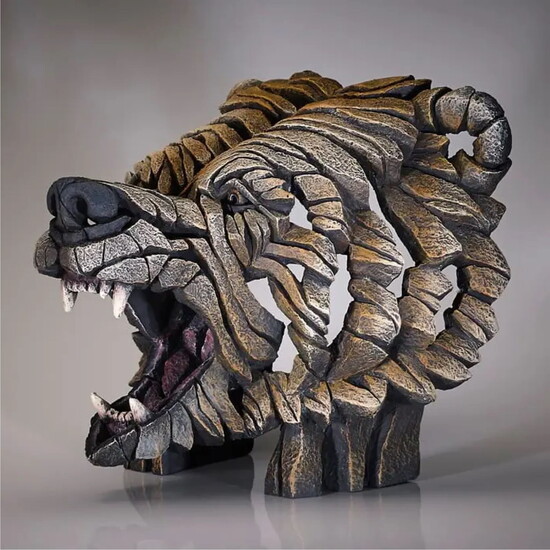 Grizzly Bear Edge Sculpture by Matt Buckley